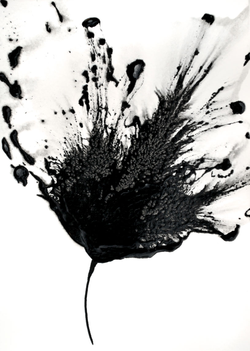 Painting in Black and White: A Bold Art Palette - Abstract ...